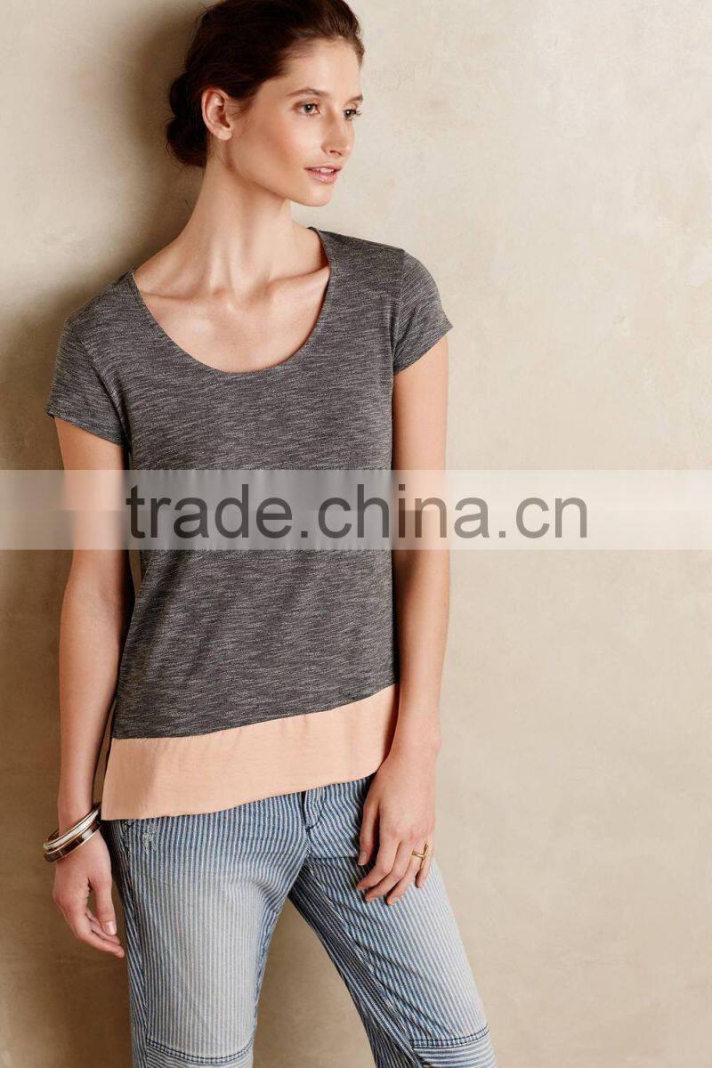 China Manufacturer High quality Fashion Polyester t shirt fabric types