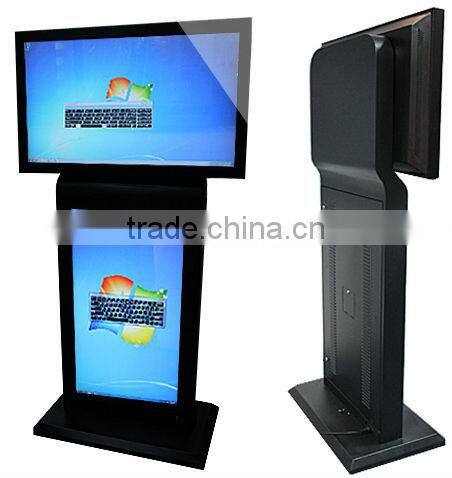 Double Sided Kiosk with pc insided lcd advertising player