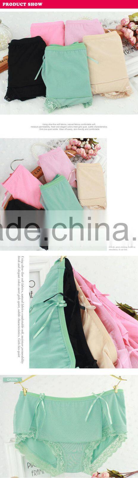 High quality fashion wholesale breathable lace womens underwear sexy young girl wearing underwear