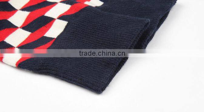 Customized Your Own Brand Design Jacquard OEM Logo 75% Polyester 24% Cotton 1% Spandex Young Men Sport Tube Socks