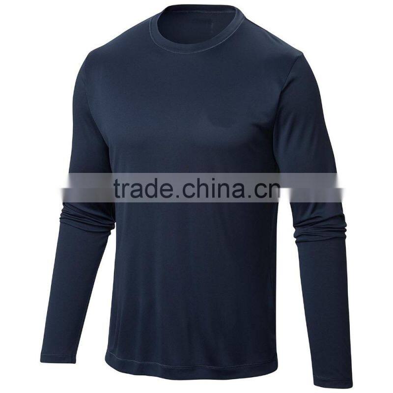 special design quick-dry long sleeve men t-shirt for winter