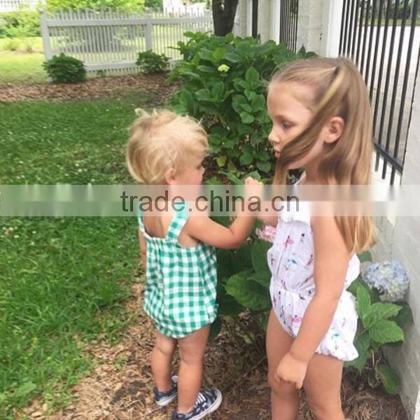 Green Color Fashion Baby Romper Newly Childrens Romper Jumpsuit Bodysuit