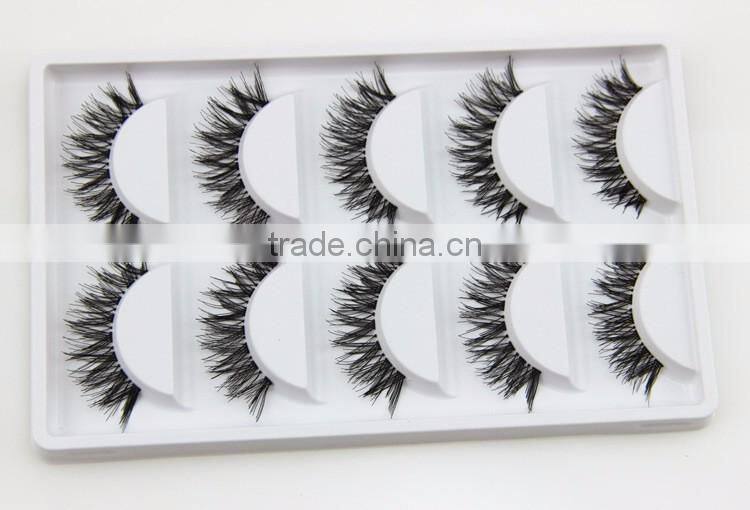2016 Synthetic Hair Fashion Black False Eyelash