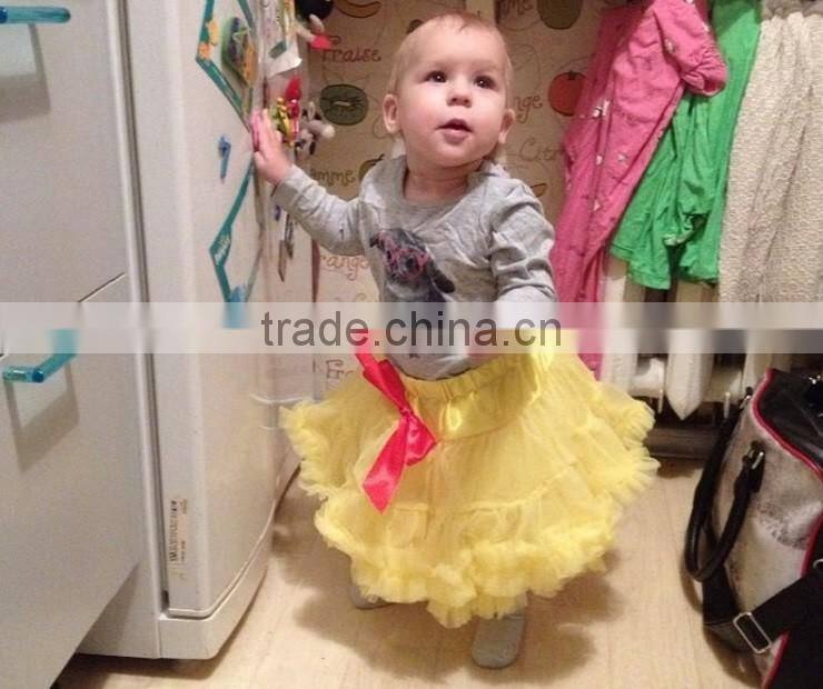 Cheap 2015 multi color summer boutique baby dance tutu skirts chiffon pettiskirt tutu newborn valentine petit skirt fluffy