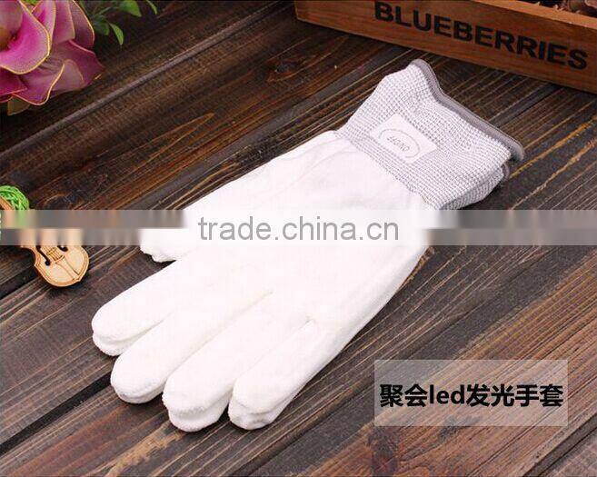 Hot Selling Party Favor Event & Party Item Type LED Glow In The Dark Gloves