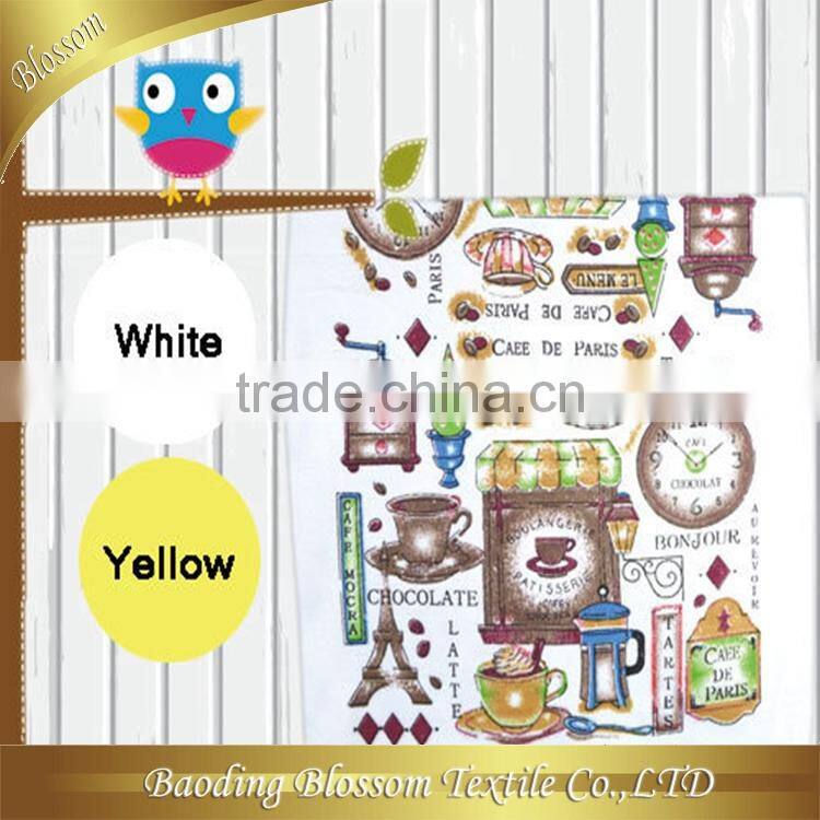 china supplier microfiber standard tea towel size