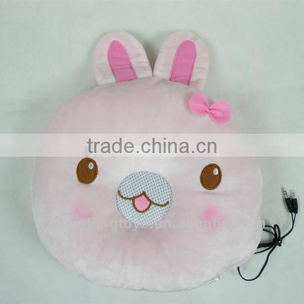Cute animal cushion speaker for MP3 PC