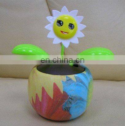 newest solar flip flap solar powered dancing flower