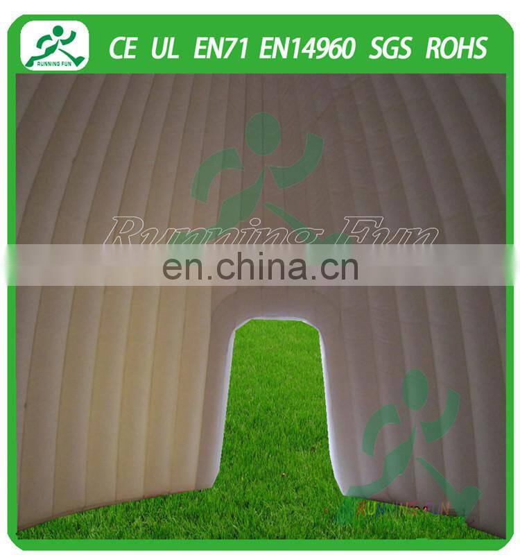 Fire resistant inflatable dome tent inflatable tent for sale