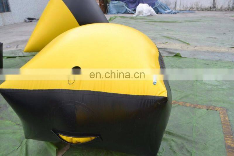 Best price pvc military inflatable piantball bunker