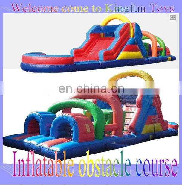Commercial inflatable interactive obstacle sport