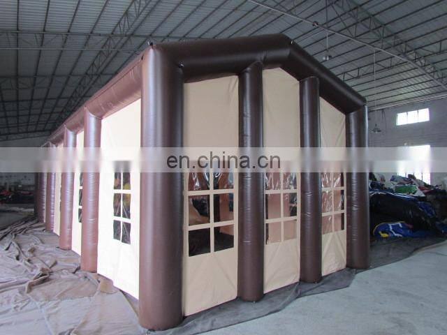 TOP air-sealed inflatable tennis court covering inflatable clear tent