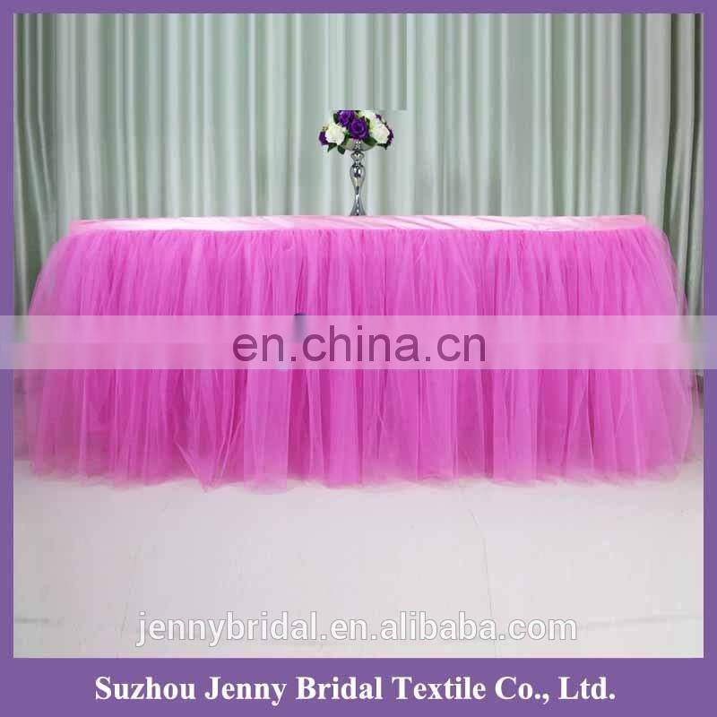 TC091#024 tulle lace fabric african french net hard tulle net fabric for table skirt
