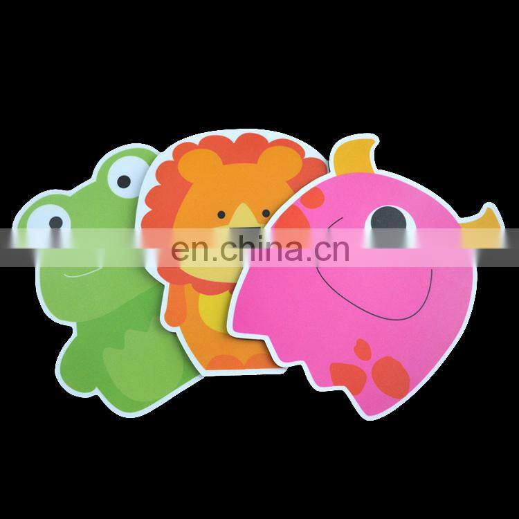 Die cut pvc surface EVA cartoon mouse mat