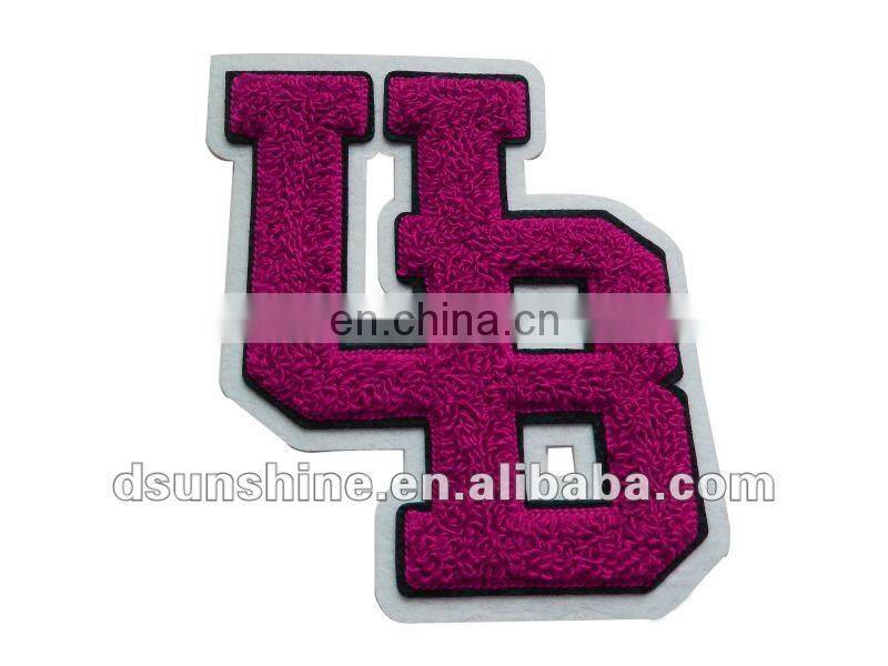 chenille patches supplies