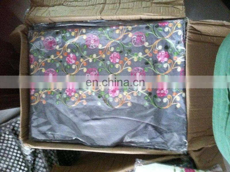 flower embroider scarf 1700*70cm lady's scarf woman shawl