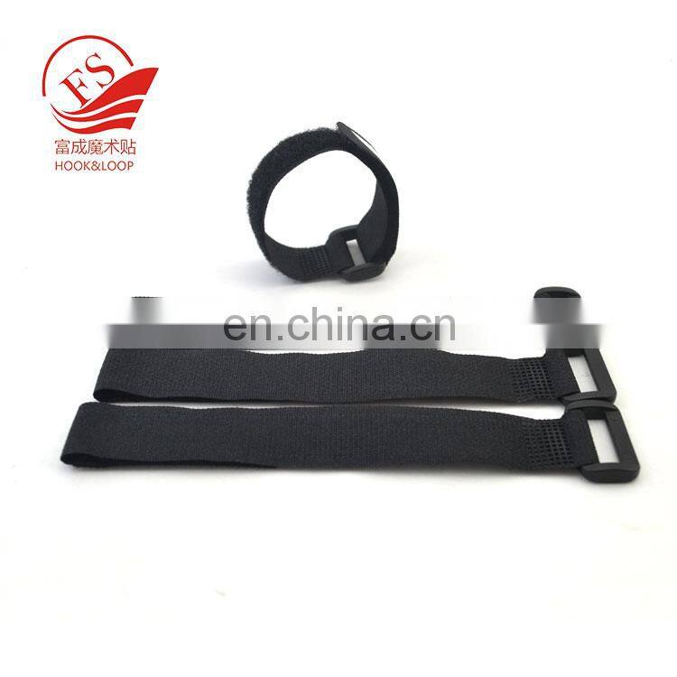 Hook & loop cinch/binding strap, adjustable nylon straps