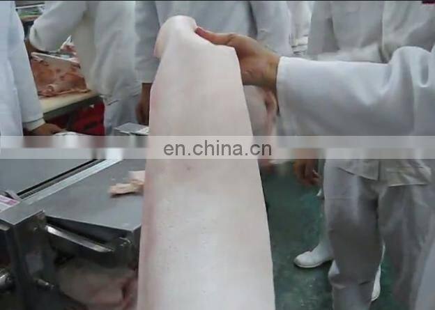 High Efficiency Full Automatic Ce-approved Meat Peeling Machine