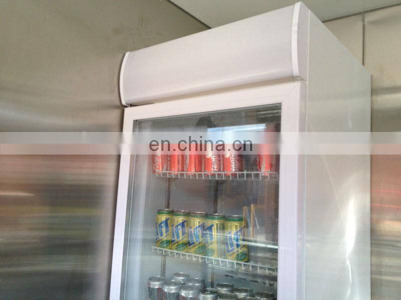 High quality mobile food cart with frozen yogurt machine!!! small investment, easy-to-operate