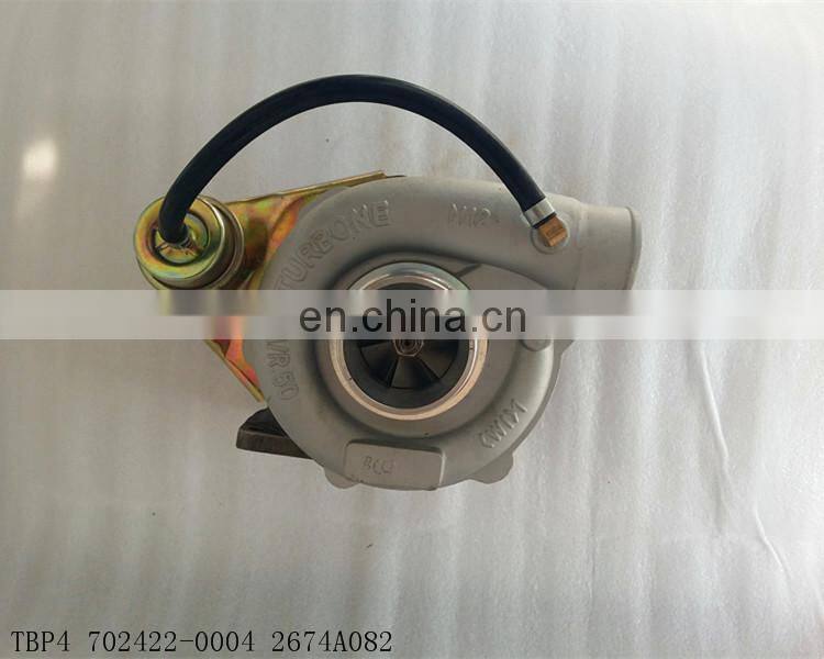 702422-0004 Turbocharger for Perkins traktor Engine turbo TBP4 2674A082