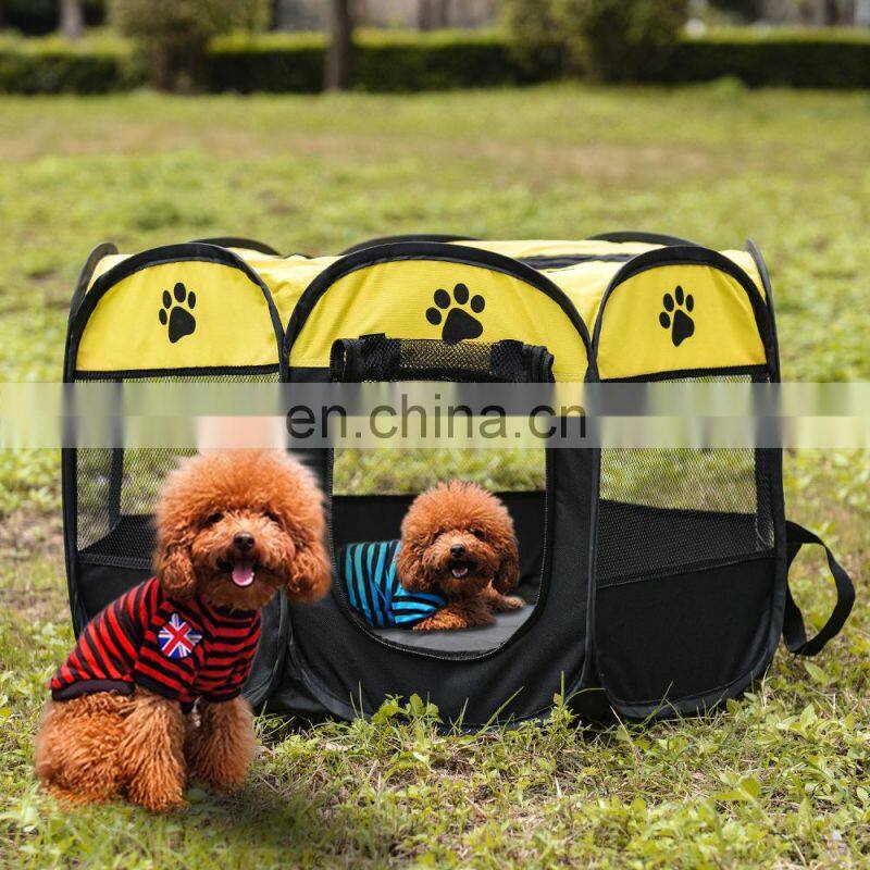 Hot Sale Outdoor Pop Up Dog Tent Waterproof Breathable Foldable Pet Tent