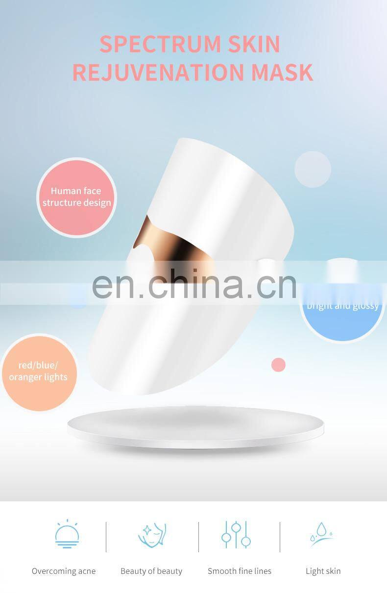amazon hot sale led light therapy facial skin care mask