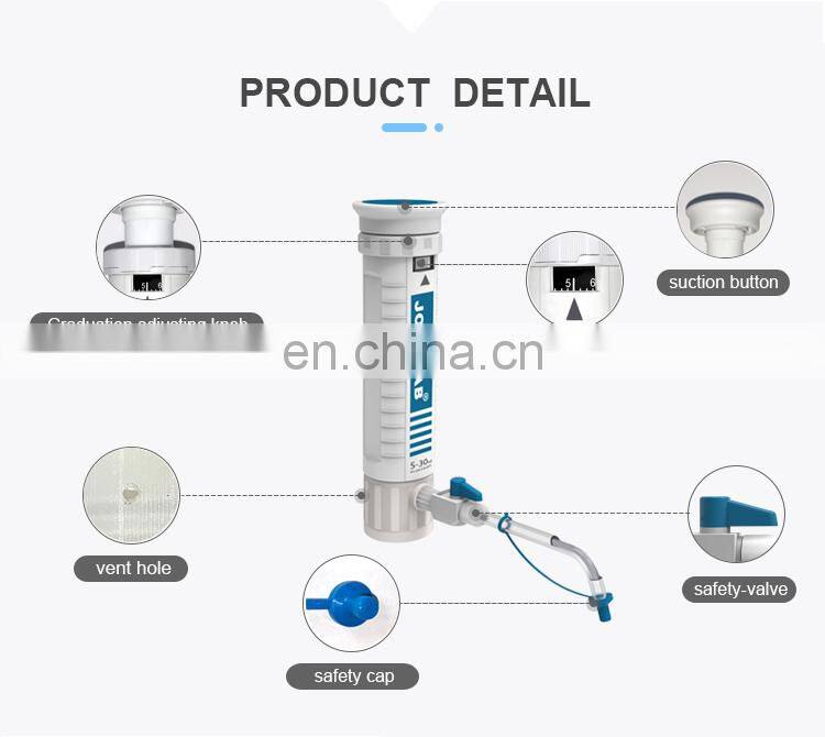 JOAN Lab 0.4-2ml,1-5ml,2-10ml,5-30ml,10-60ml DispensMate Digital Bottle Top Dispenser