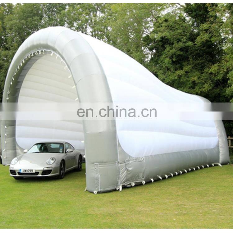 China Wholesale Inflatable Roof Top Shelter Tunnel Building Inflatable Carnival Arch Camping Car Garage Tent