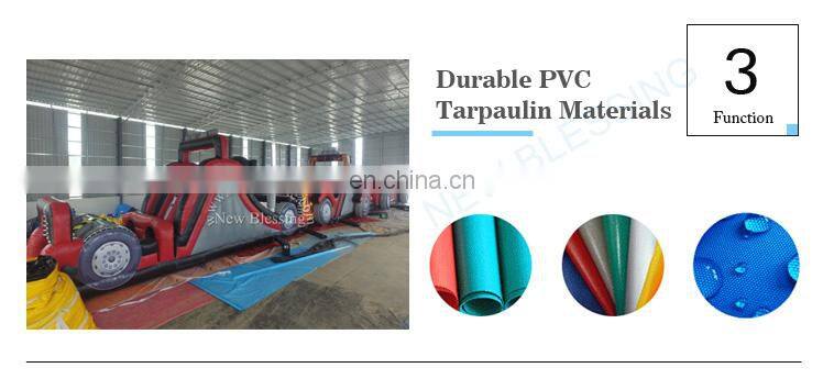 Outdoor Largest Inflatable Obstacle Course for Adults,Adrenaline Rush cheap inflatable obstacle course challenge