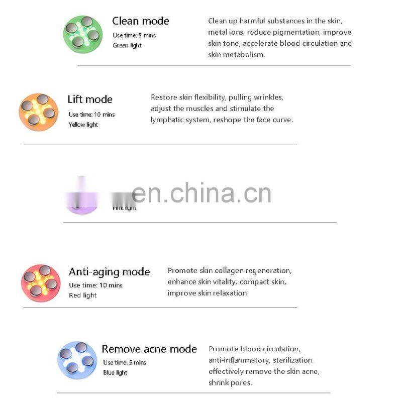 Multifunctional facial beauty skin care machine for home use