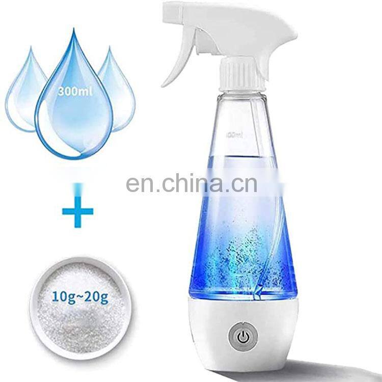Multi function portable homeheld homemade sodium hypochlorous acid disinfection water maker electrolytic generator