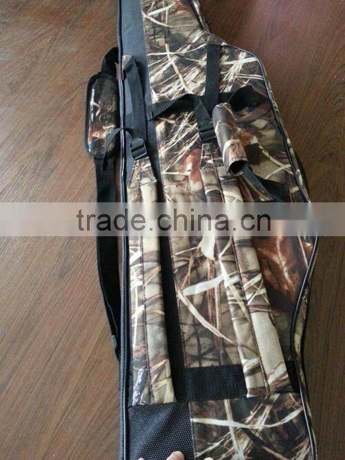 Gun bag with PE plates inserted