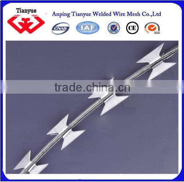 hot dipped galvanized concertina razor wire