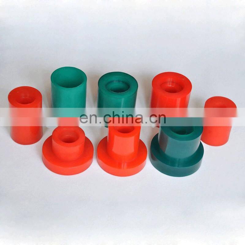 Wear Resistance MC Nylon Flanged Plastic Bushing Insulation Sleeving