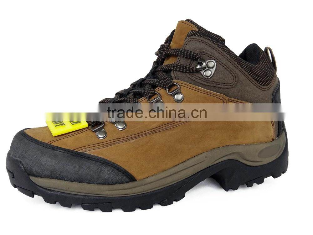 ASTM approved Crazy Horse Genuine Leather Waterproof Safety Boot