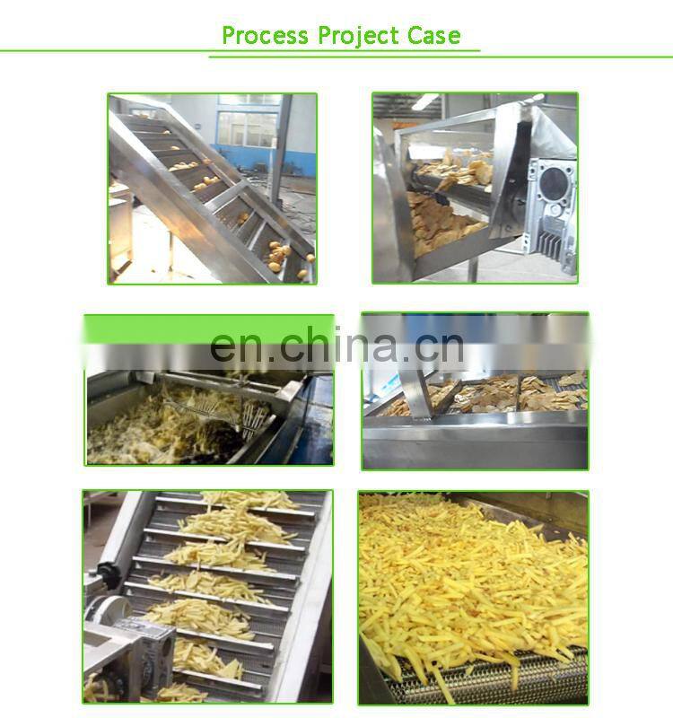 800KG/H Sweet Potato Finger Chips Making Machine Price