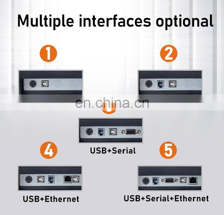 80mm Thermal Receipt Printer USB High Speed with Auto Cutting