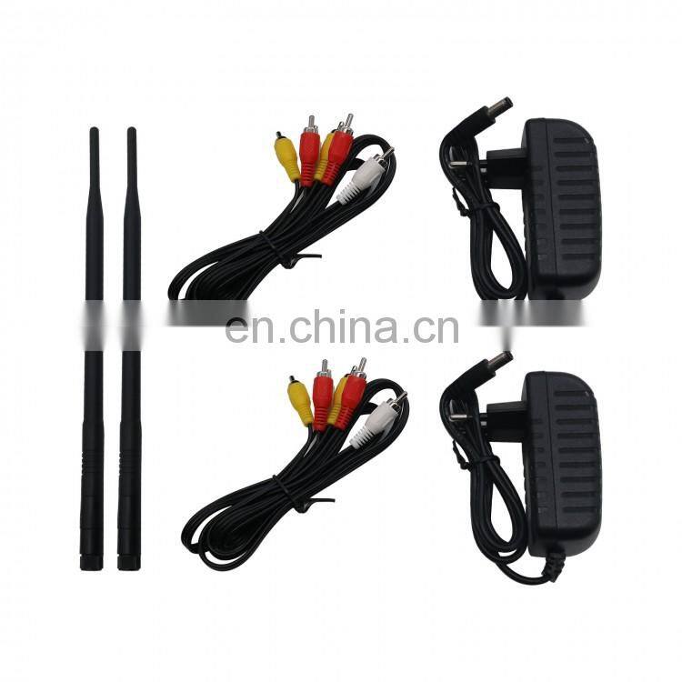 3W 2000M Long Distance Wireless Audio Video TX&RX Set 2.4g 8ch Transmitter and Receiver