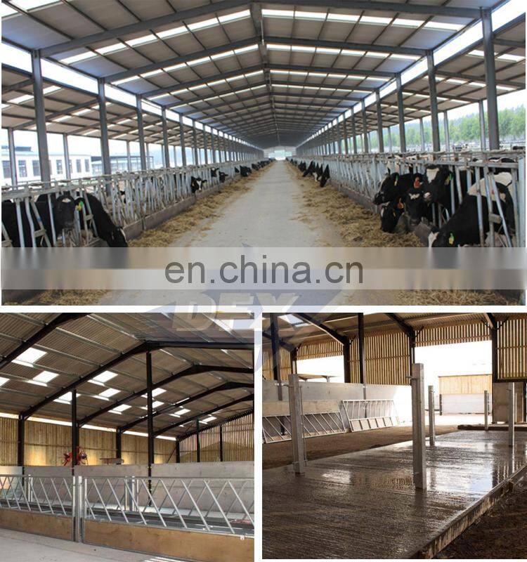 Metal Framed Prefab Light Steel Goat Farm Sheep Shed in Philippines