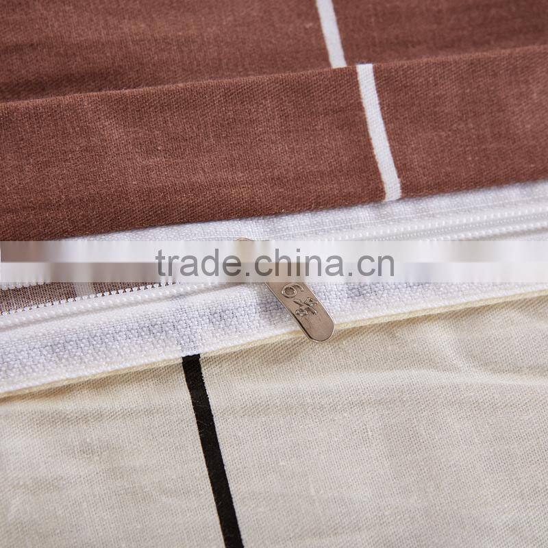 New fashion china factory 100%cotton palid kids quilt cover bedding set, child comforter set