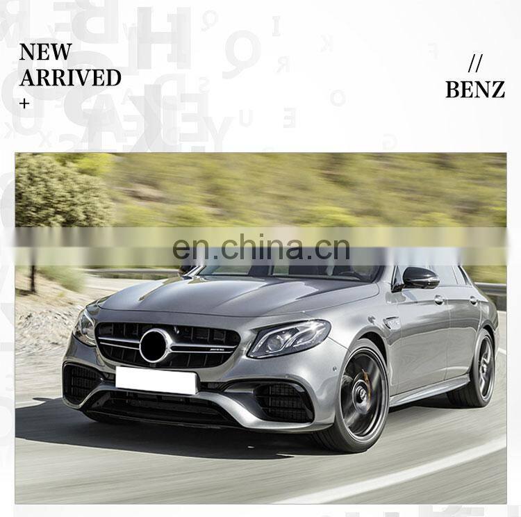 GBT drop shipping auto tuning parts body kits for mercedes e class e63 amg w213 facelift for amg body kit for e class w213 amg