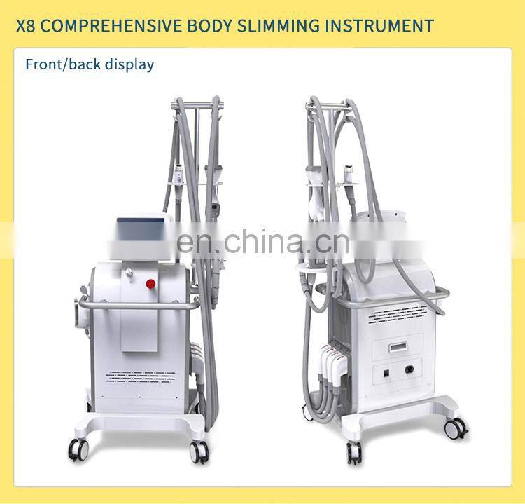 Roller Negative Pressure Vacuum Massage Cavitation RF Slimming machine Facial Lifting body Shaping Beauty equipment