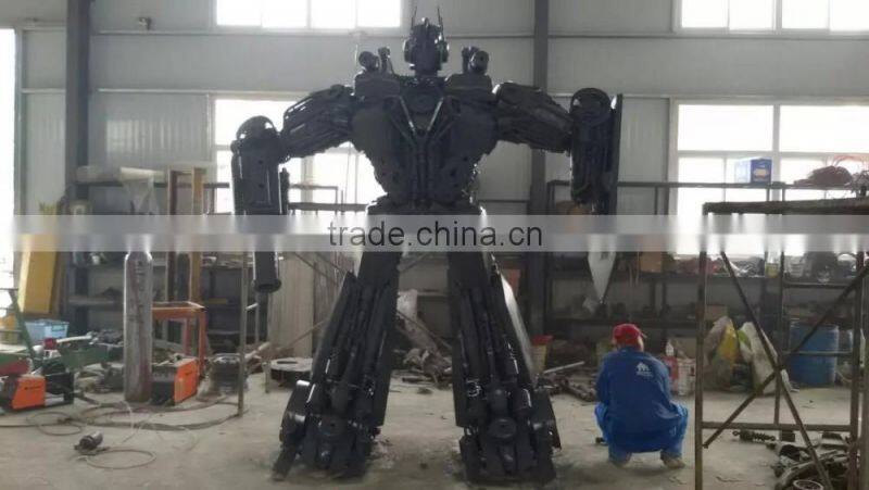 Steel Garden Decoration Sculpture For Outdoor Shows Statue
