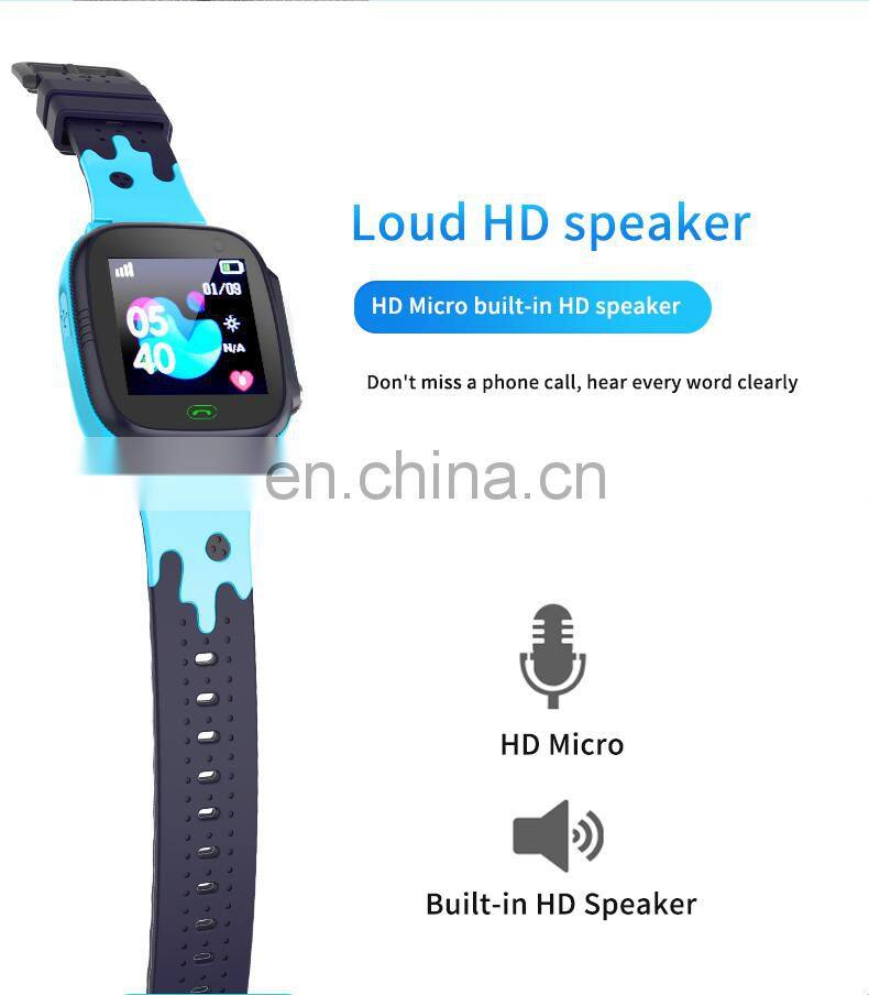 Waterproof children kids gps baby smart watch sim card