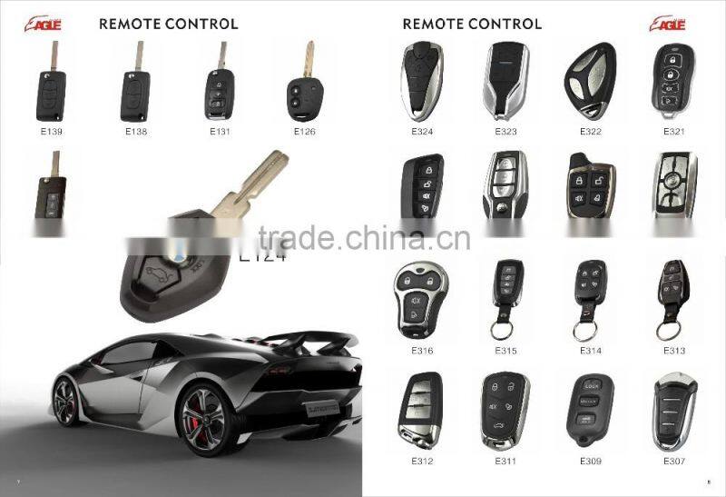 universal car alarm remote control, 315/370/433.92MHz universal remote control car key