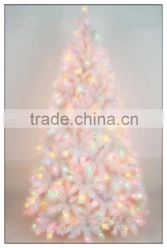 Umbrella Christmas Tree White Outdoor Lighted Christmas Trees/lighted ceramic christmas tree