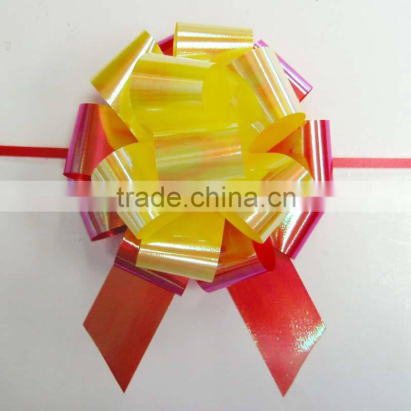 China Wholesale Christmas Gift Butterfly Ribbon Pull Bow For Gift Package