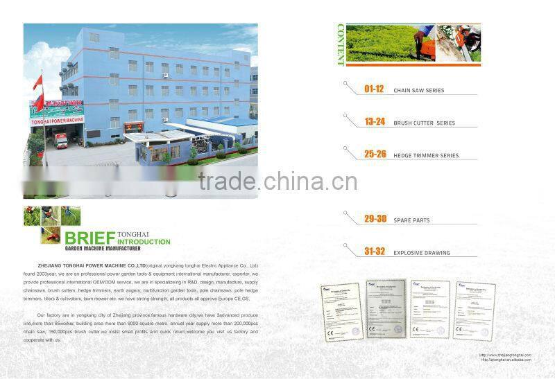New design CE Approved 22.5cc hedge trimmer