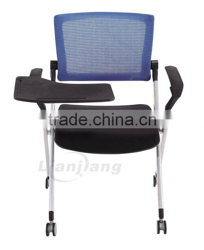 University office meeting chair with tablet arm
