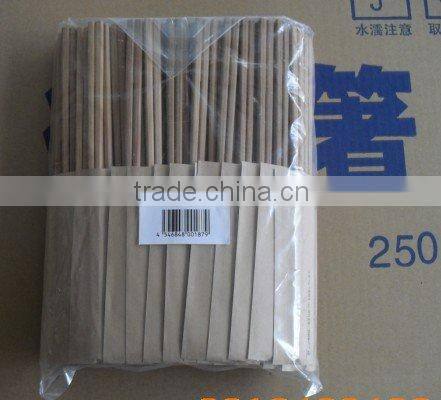 24cm half paper sleeve charry disposable bamboo chopsticks